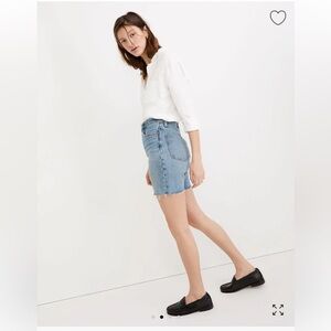 Madewell High-rise denim Mid-length shorts, SZ 25 in Bingley Wash